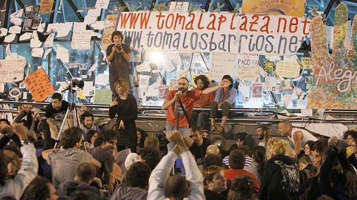 Telediario 1 - ¿Hacia dónde va el movimiento 15M?