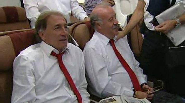 Telediario 1 - La Roja ya está en Boston