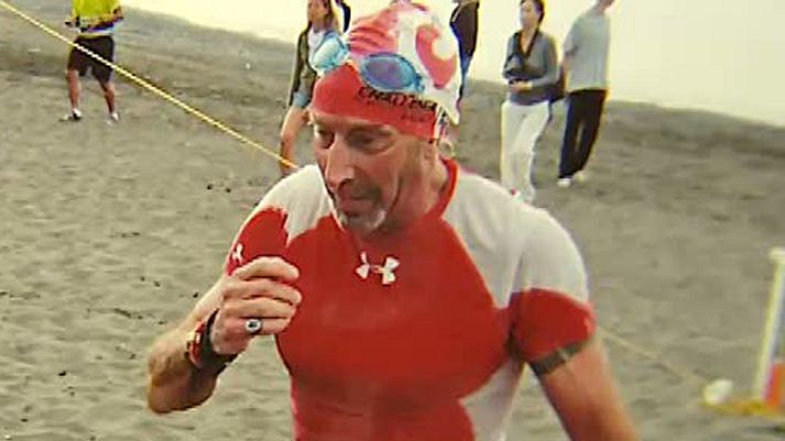 Telediario 1 - Triatleta a los 62 años