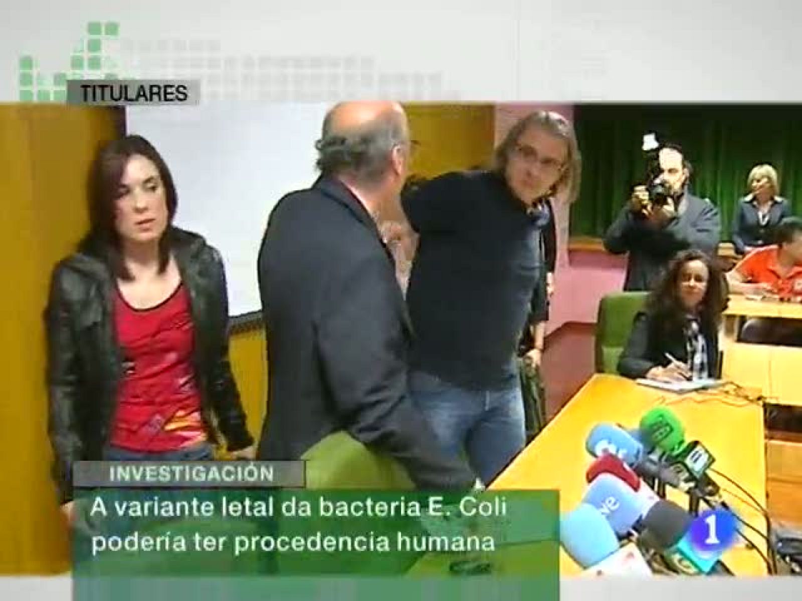 Telexornal. Informativo territorial de Galicia en 2' - 03/06/11