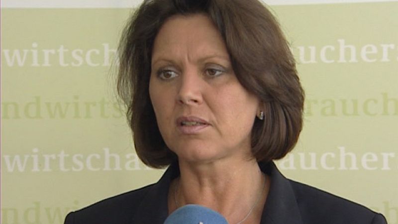 La ministra de Agricultura de Alemania dice ser consciente del daño