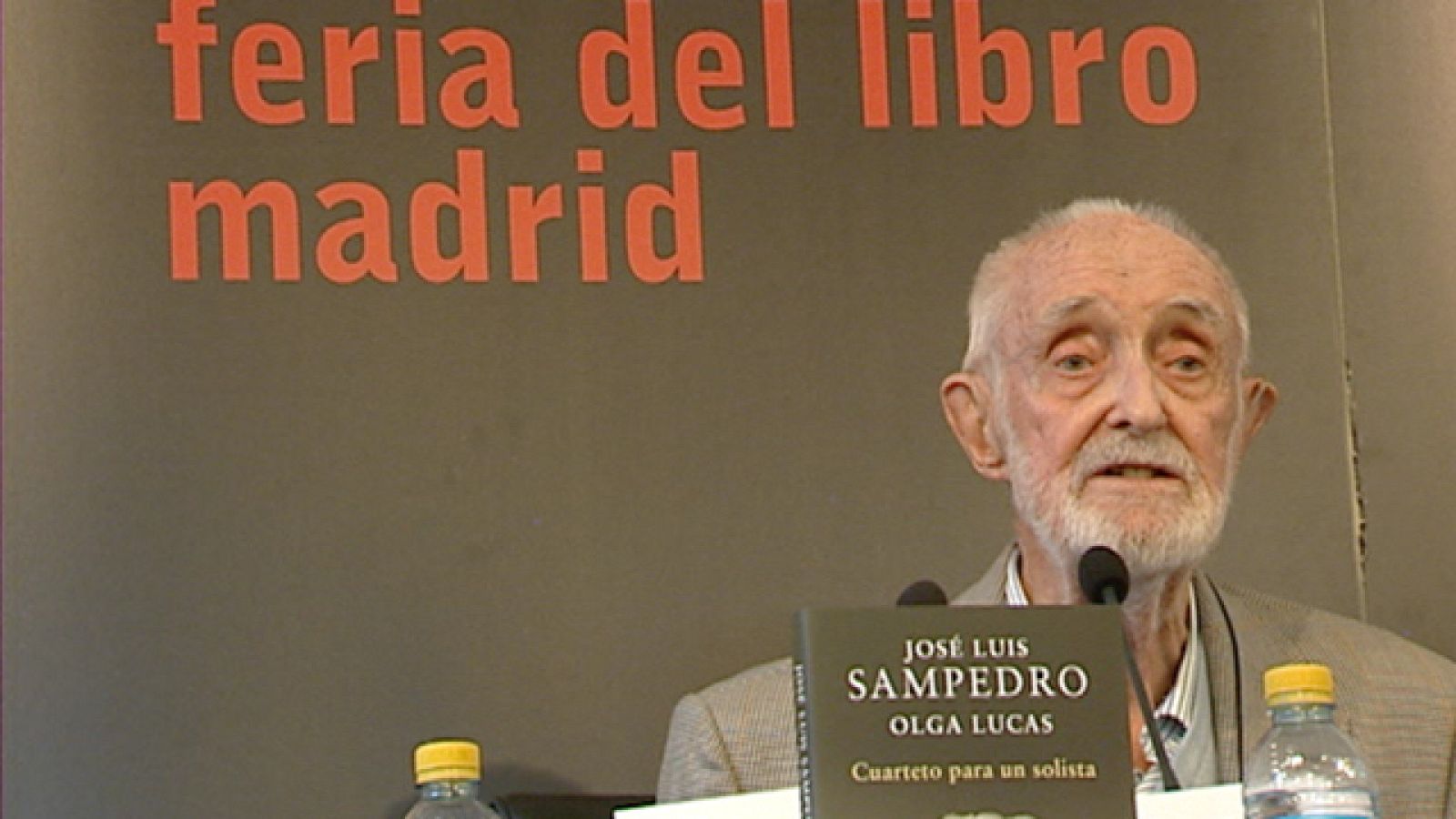 "Cuarteto para un solista", la nueva obra de José Luis Sampedro