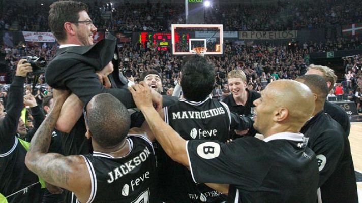 Telediario 1 - El Bilbao Basket hace historia