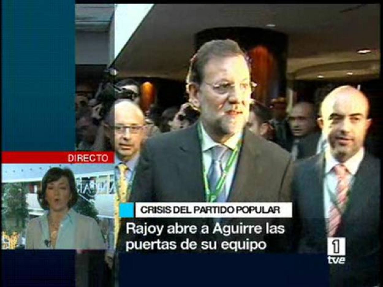 Rajoy cuenta con Aguirre para la dirección del PP | Ver