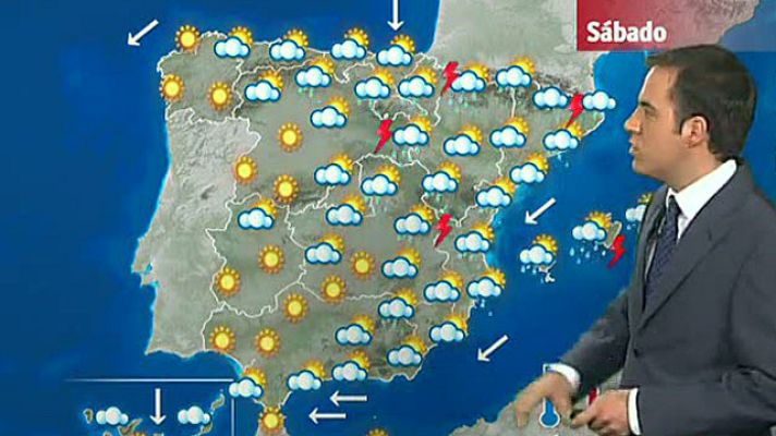 El tiempo - Fin de semana nuboso