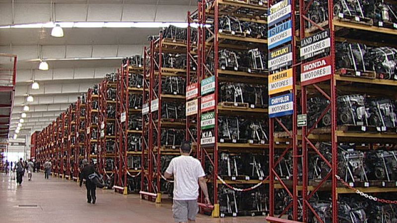 Los desguaces sufren las consecuencias de las crisis del automóvil