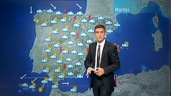 El tiempo - Chubascos e intervalos nubosos