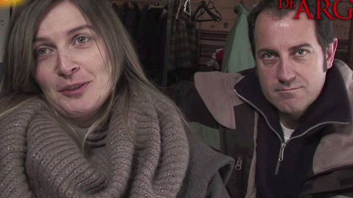  - 'Lobos de Arga': Los productores, Tomás Cimadevilla y Emma Lustres