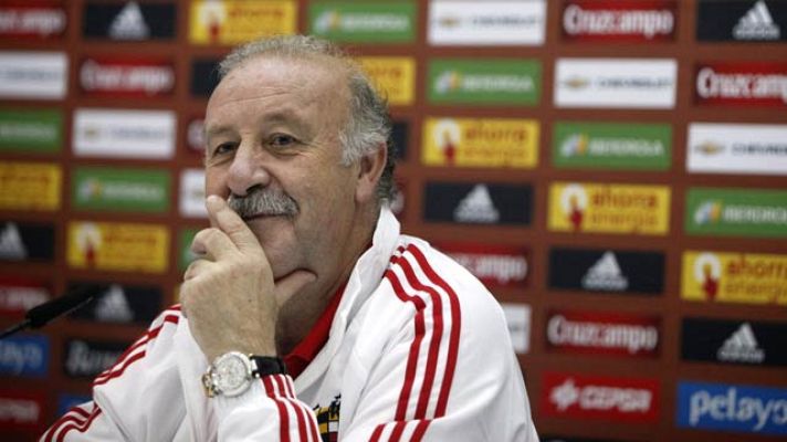 Telediario 1 - Del Bosque cree en los jóvenes