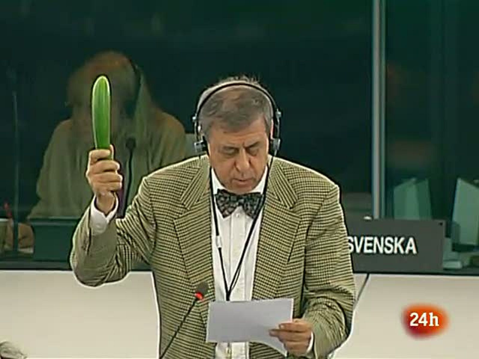 Eurodiputado español, Francisco Sosa, critica la gestión de la crisis de E.coli en el Parlamento Europeo