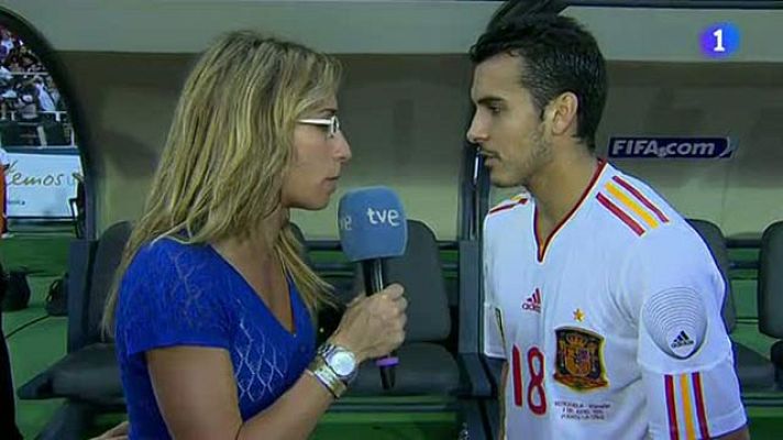  - Pedro:"Del Bosque es un grandísimo entrenador"