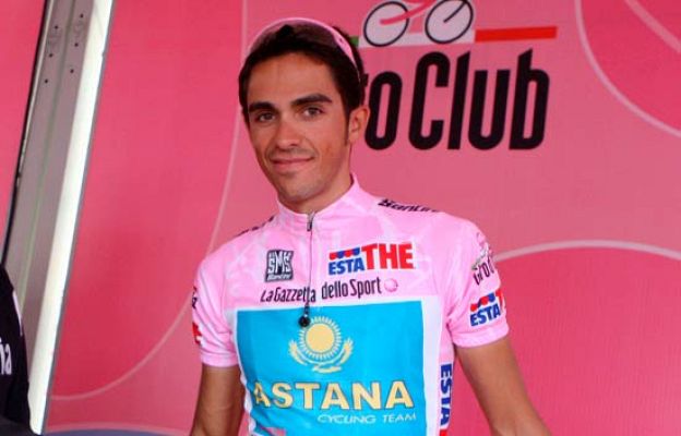 Telediario 1 - Contador afronta las etapas decisivas