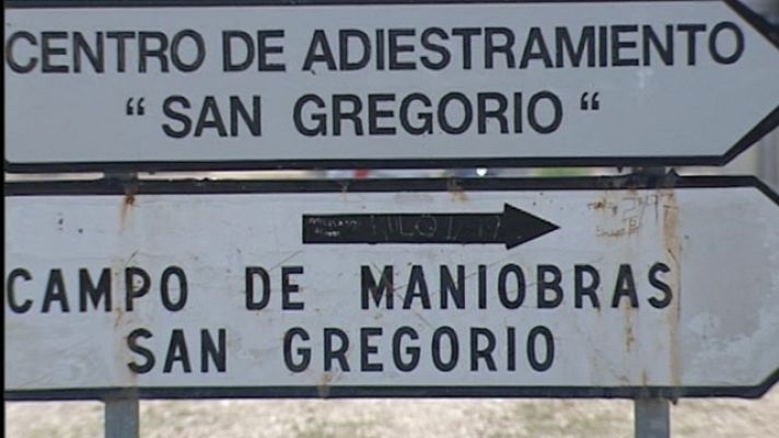 Telediario 1 - Un militar fallece en Zaragoza