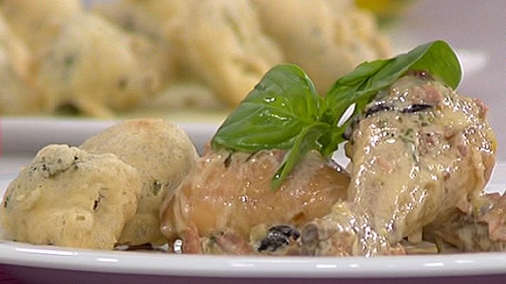 RTVE Cocina - Muslitos en salsa con buñuelos