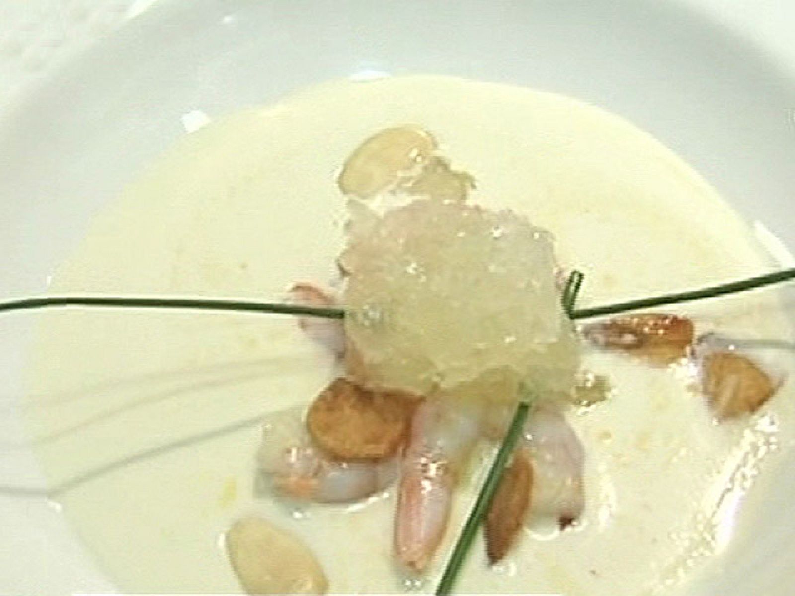 España Directo - Ajoblanco con gambas