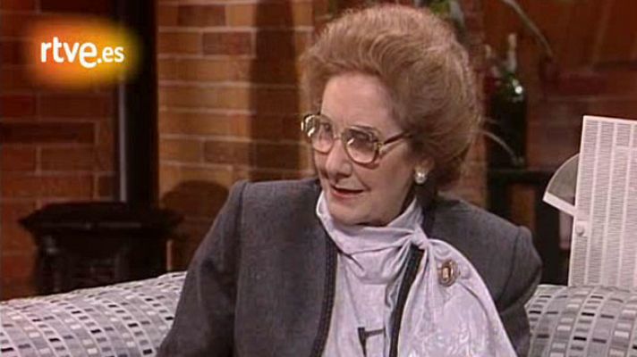 Música en el Archivo de RTVE - Entrevista a Pepita Embil en 1988