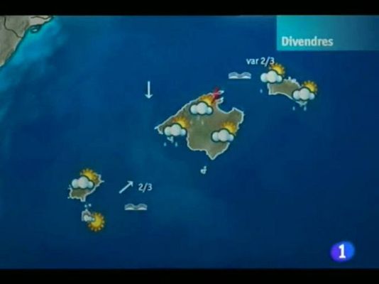 Informatiu Balear - El temps a les Illes Balears - 10/06/11