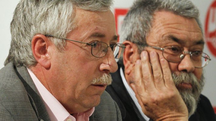 Telediario 1 - Sindicatos y patronal descontentos