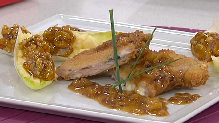 RTVE Cocina - Lomo relleno con nueces y manzanas