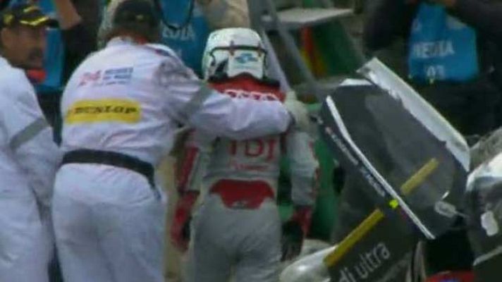 Telediario 1 - Brutal accidente en Le Mans