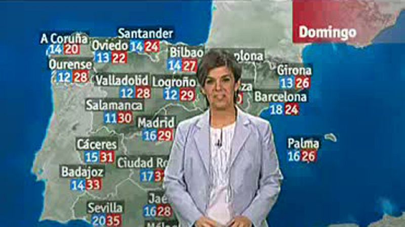 Temperaturas en ascenso