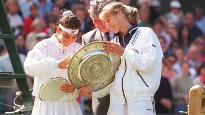 Deportes en el Archivo de RTVE - A la segunda tampoco pudo Arantxa (Wimbledon 1996)