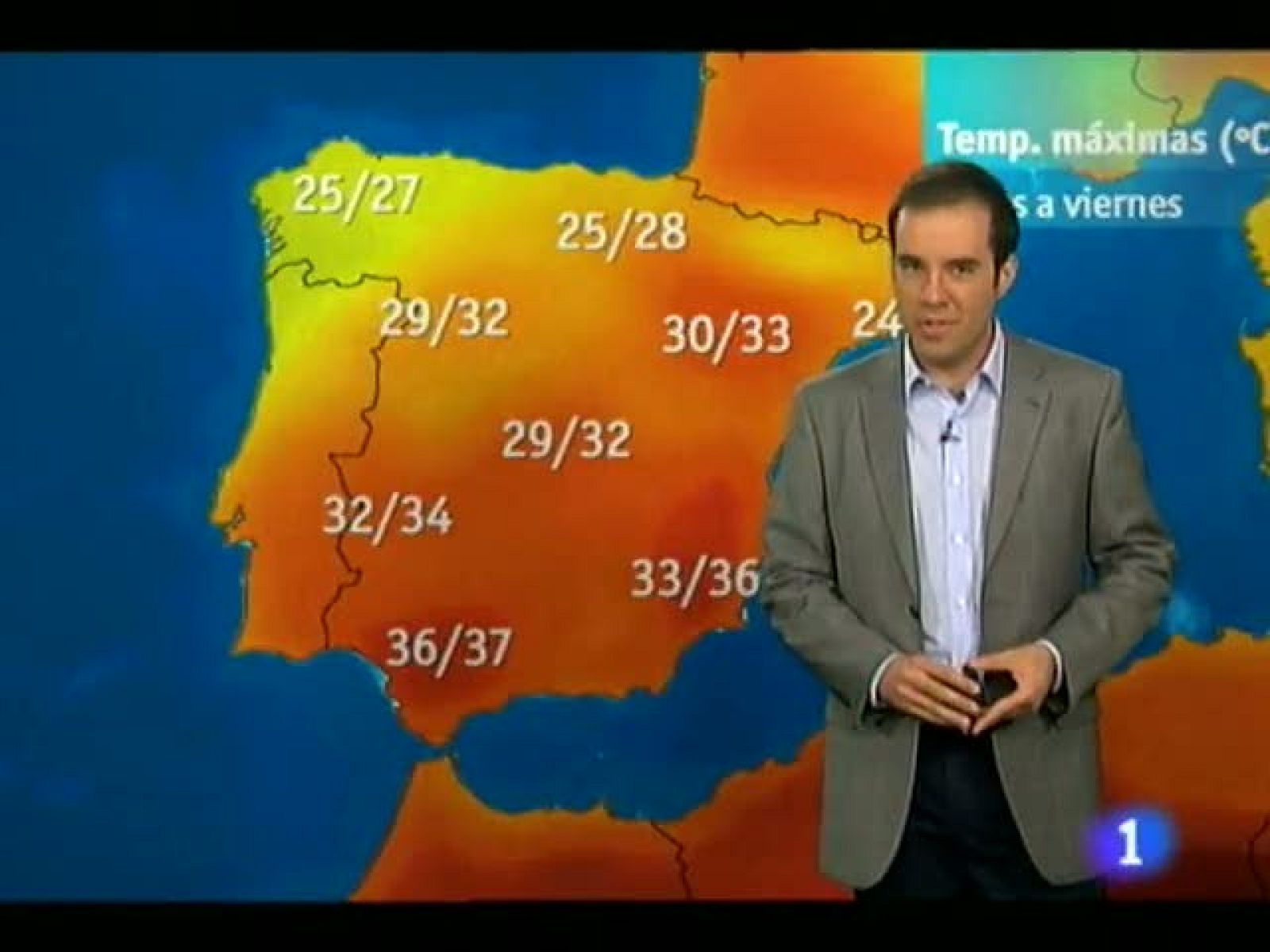 El tiempo en la Comunidad de Extremadura - 13/06/11 | Ver