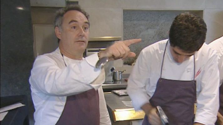 Telediario 1 - Ferrán Adriá en Moscú