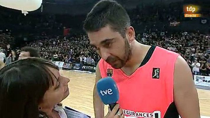 Baloncesto en RTVE - Navarro: "Vencer 3-0 no es nada fácil"