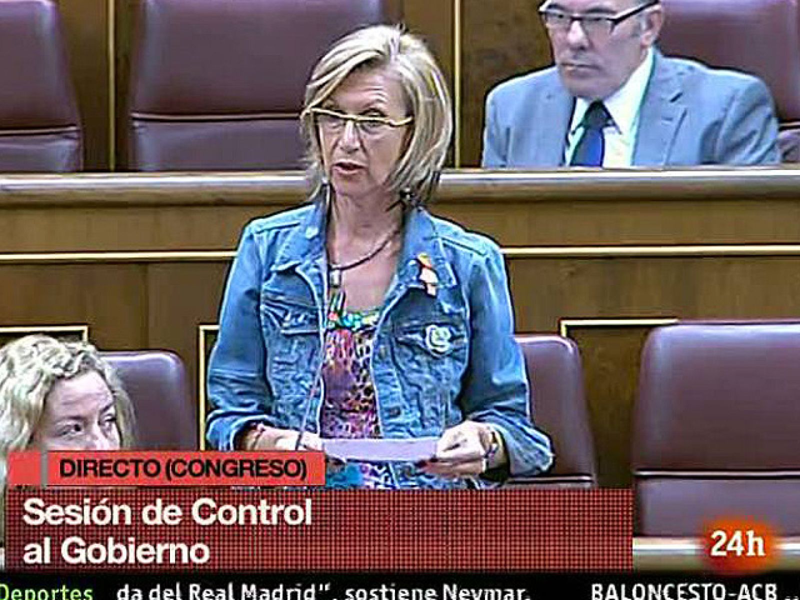 Rosa Díez culpa a Rubalcaba de la crisis - Informativo 24h | Ver