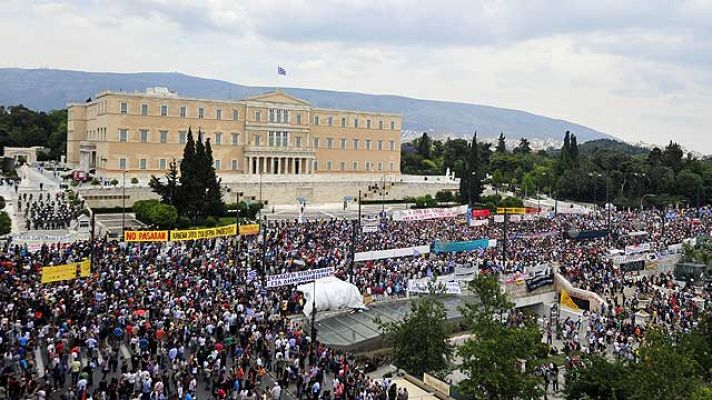  - Manifestación en Atenas (Grecia)