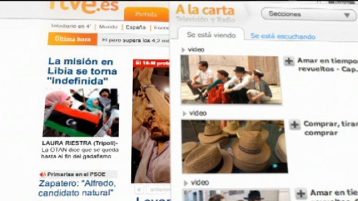 Telediario 1 - Nueva imagen de RTVE.es