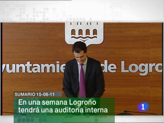 Informativo Telerioja - Telerioja en 2' - 15/06/11