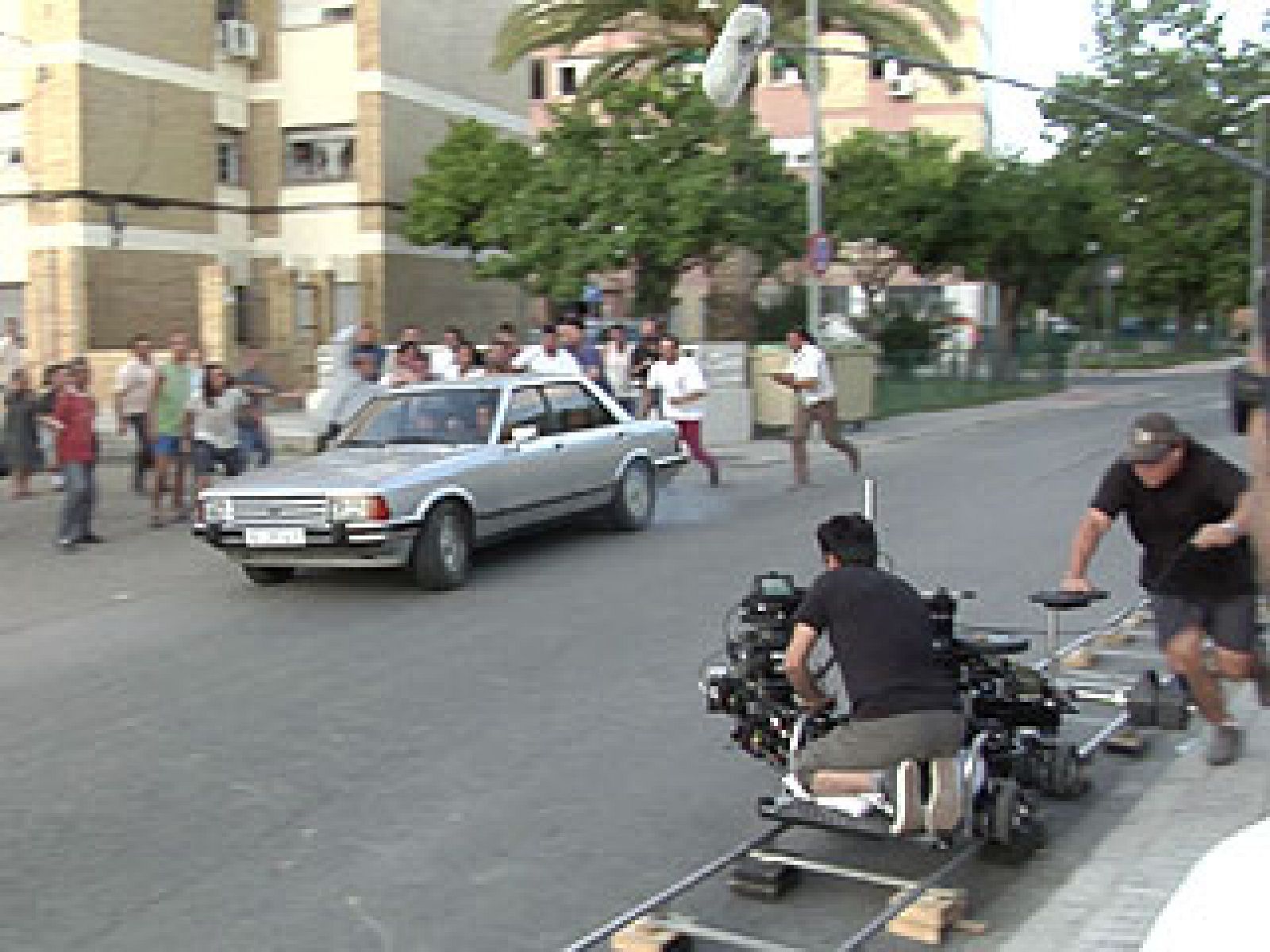 Rodaje de 'Grupo 7' - Semana 4- El difícil retorno a los 80