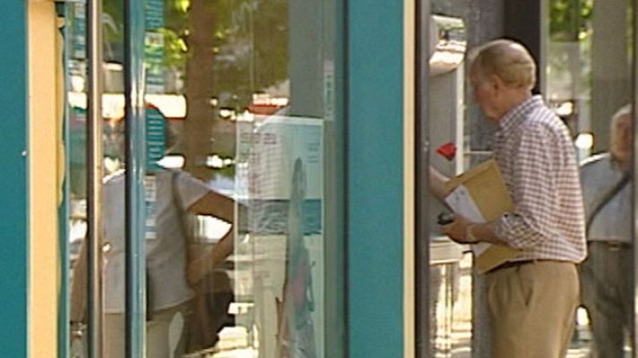 Telediario 1 - La reforma del sistema financiero