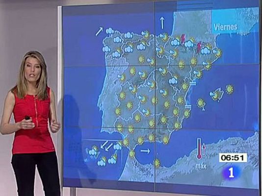 El tiempo - Cielos despejados y altas temperaturas