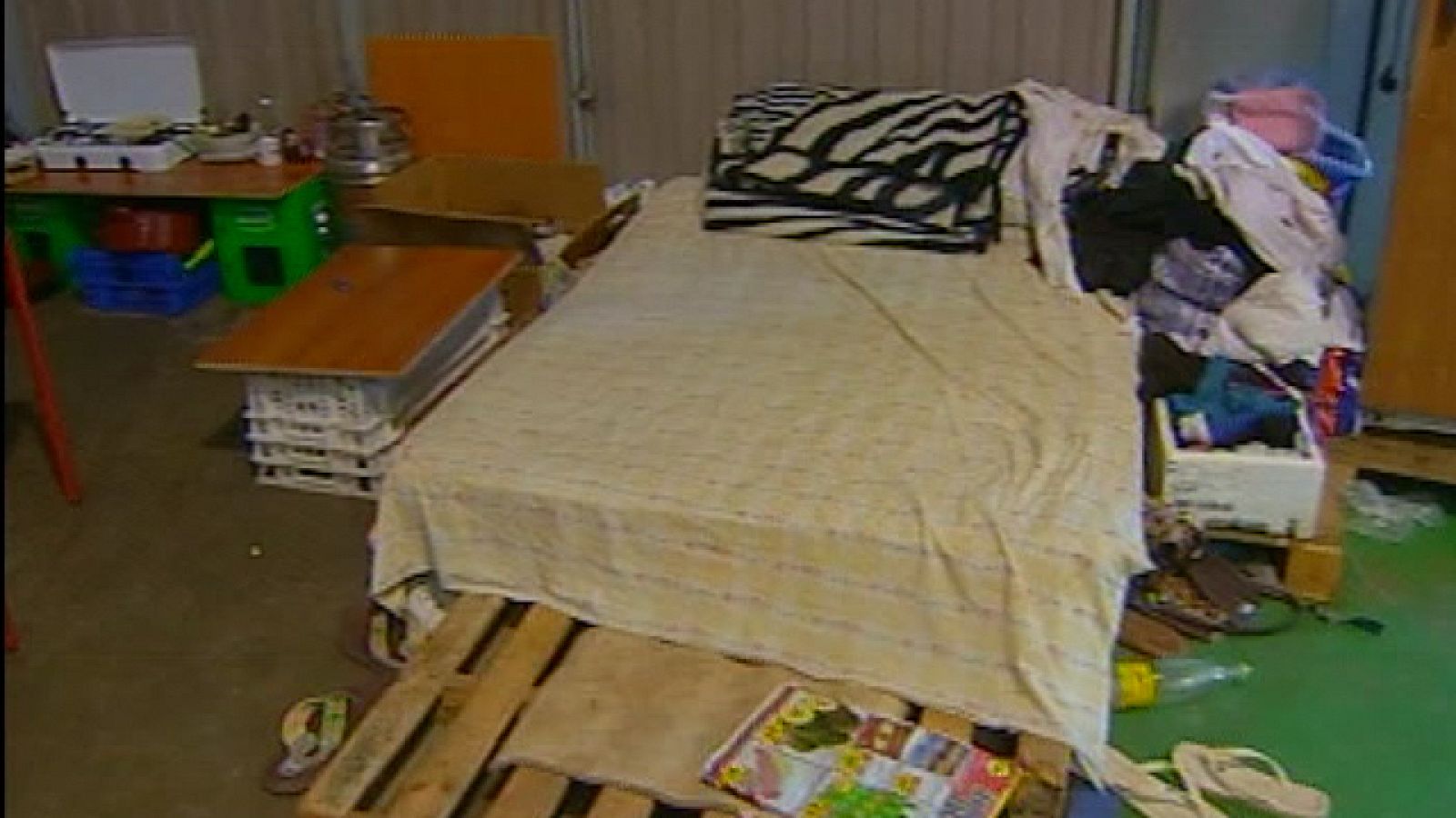 Con el comienzo de la campaña del ajo, han empezado a proliferar los asentamientos de temporeros.