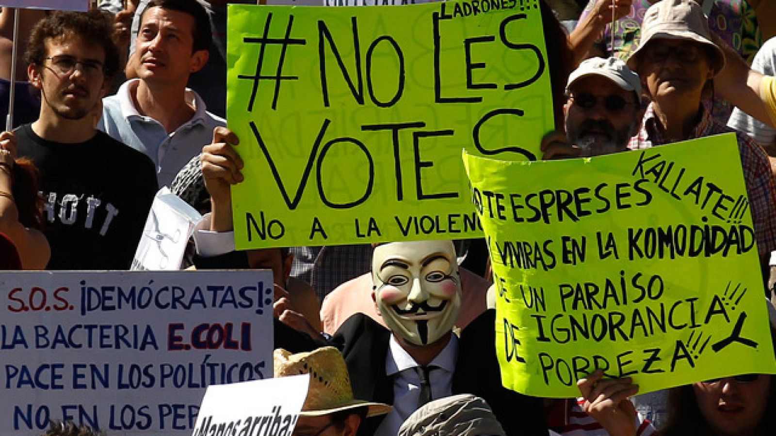 Arrancan sin incidentes las marchas de Madrid | Ver