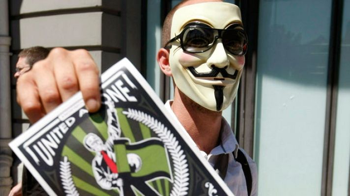 Telediario 1 - Manifestaciones desde los barrios