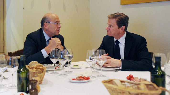 Telediario 1 - Ayudas a Grecia