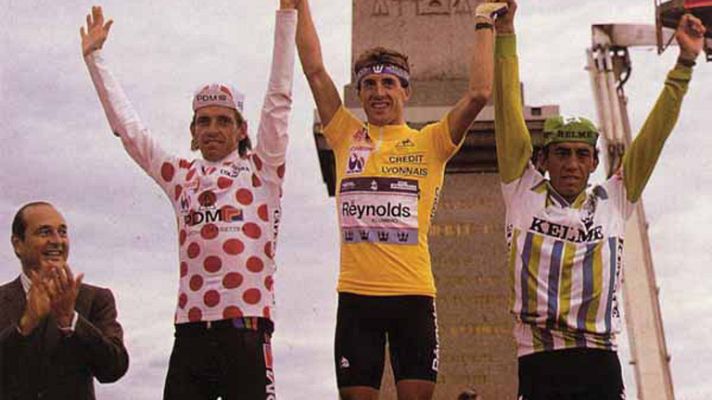 Tour de Francia - Pedro Delgado desata la locura