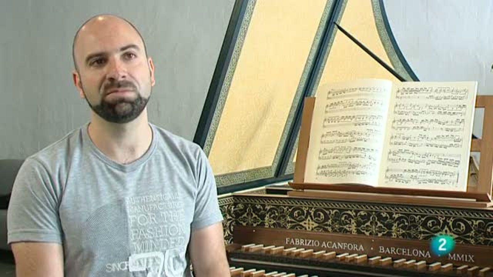 Babel en TVE - Personajes: Fabrizio Acanfora, Construyendo arte barroco