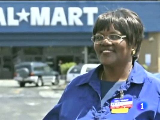 Telediario 1 - El Supremo de EEUU rechaza la mayor demanda colectiva de la historia contra Wal-Mart