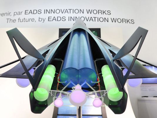 Telediario 1 - Presentan un avión que en 2050 volará de Madrid a Tokio en dos horas y media