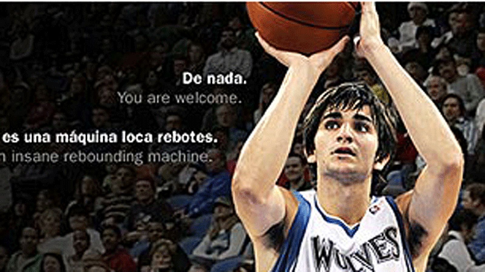 Ricky Rubio, aclamado al llegar a Minnesota | Ver