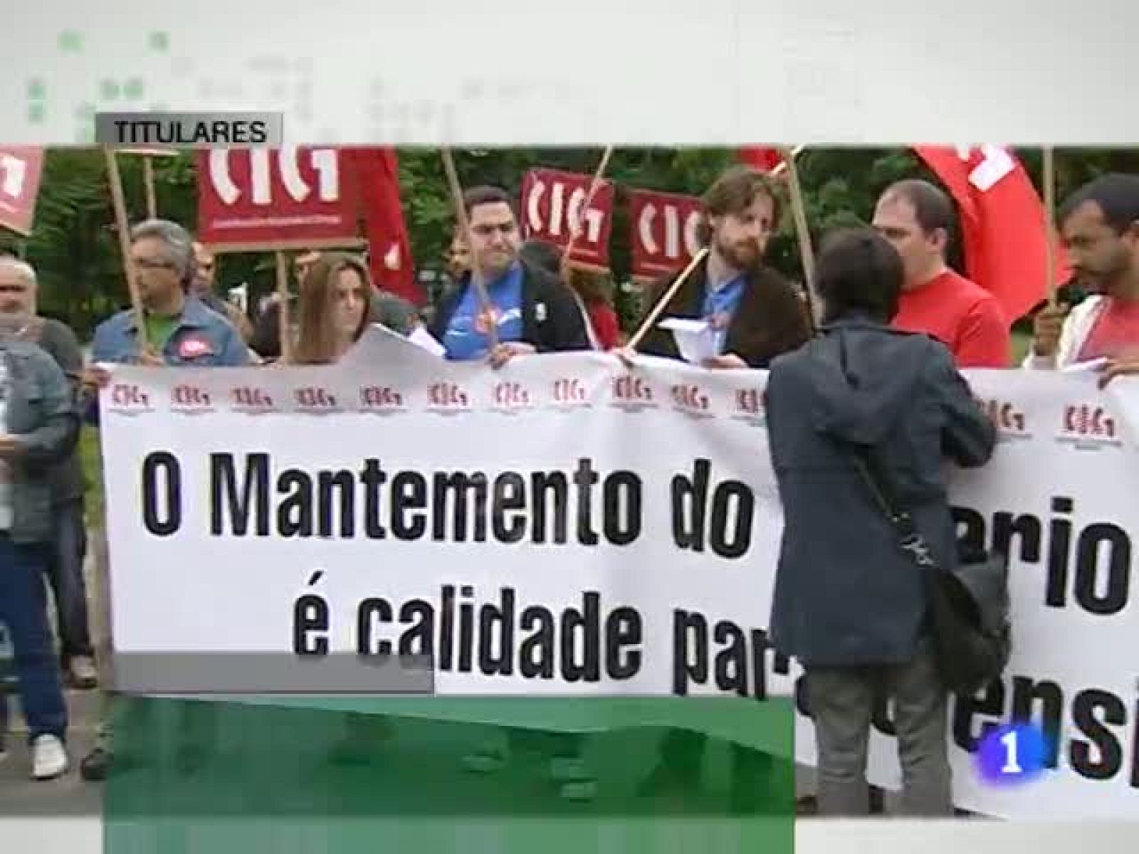 Telexornal. Informativo territorial de Galicia en 2' - 21/06/11