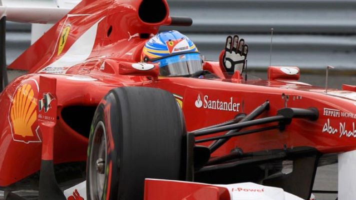 Telediario 1 - Alonso buscará la victoria en Valencia