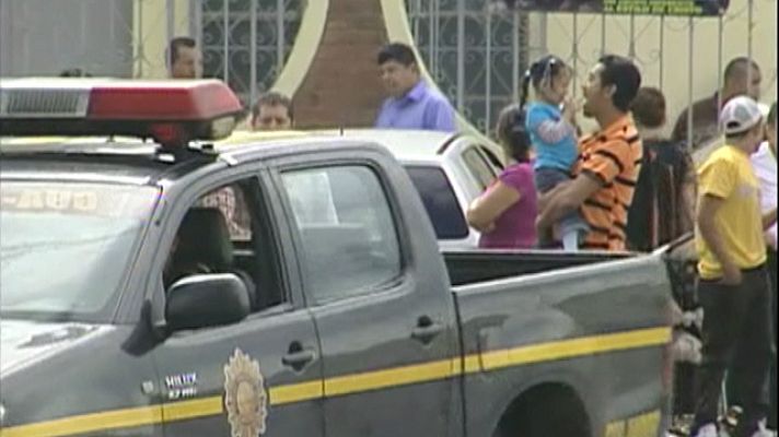 Telediario 1 - Violencia en Centroamérica