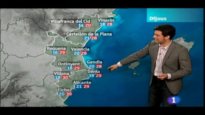 L'informatiu - Comunitat Valenciana - El tiempo en la C. V. - 22/06/11