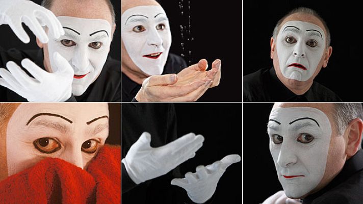  - Montaje del espectáculo 'Hand Made' ('Hecho a Mano'), del mimo Carlos Martínez